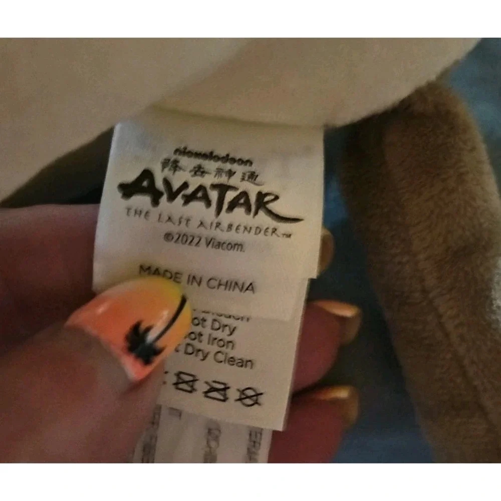 Avatar The Last Airbender Momo Plush Poseable Stuffed Winged Lemur Nickelodeon - Picture 4 of 6